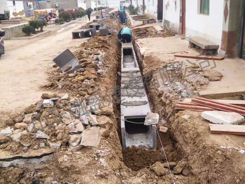 肥城市安驾庄镇南双村雨污水管网建设工程