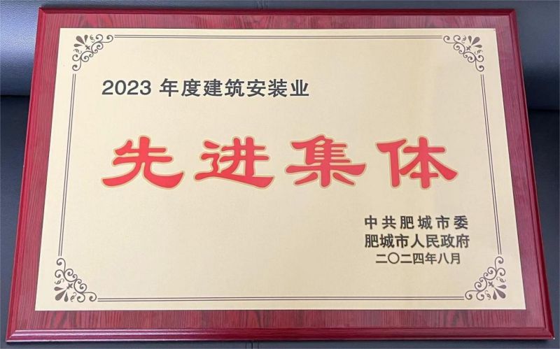 2023年建筑安装业先进集体颁奖典礼！